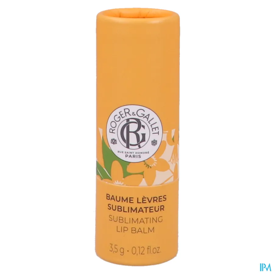 packshot van Roger & Gallet Lippenbalsem 3,5 g Néroli