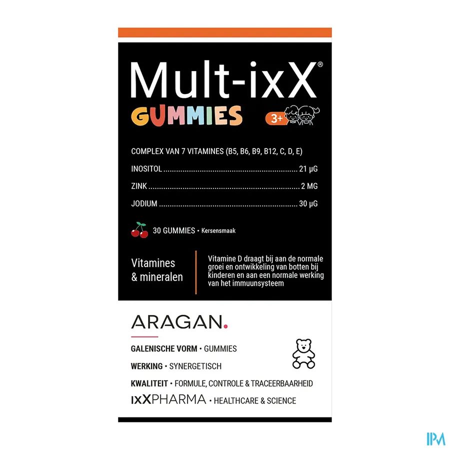 packshot van Multi-ixX Gummies 30 gummies