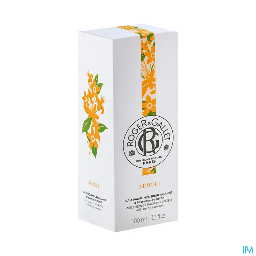 packshot van Roger & gallet Neroli Eau Parfumee 100 ml