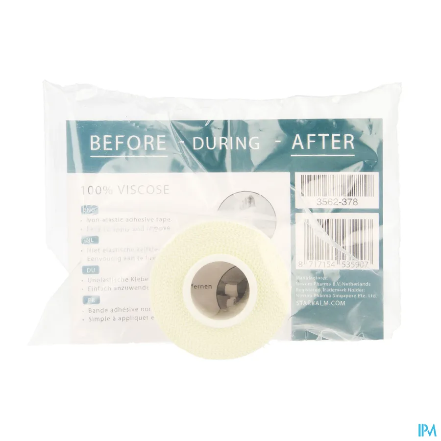 packshot van Starbalm Sport Tape 3,8 cm x 10 m 1 Stuk