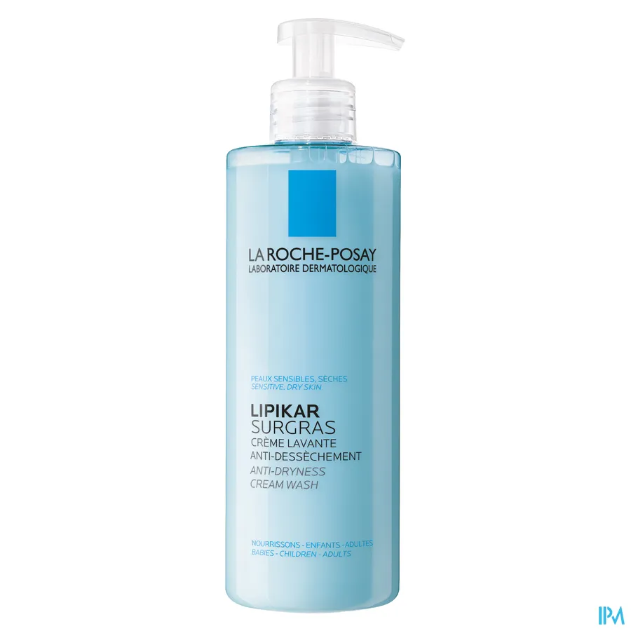 packshot van La Roche-Posay Lipikar Surgras Overvet Douchecrème 400 ml