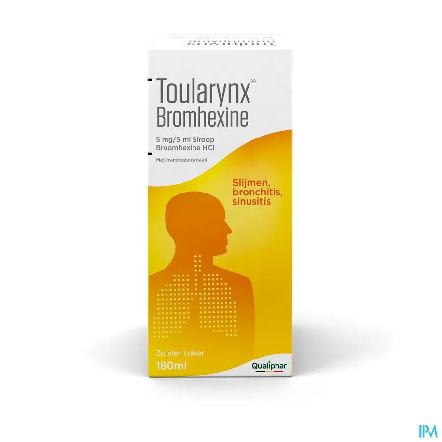 packshot van Toularynx Bromhexine 180 ml