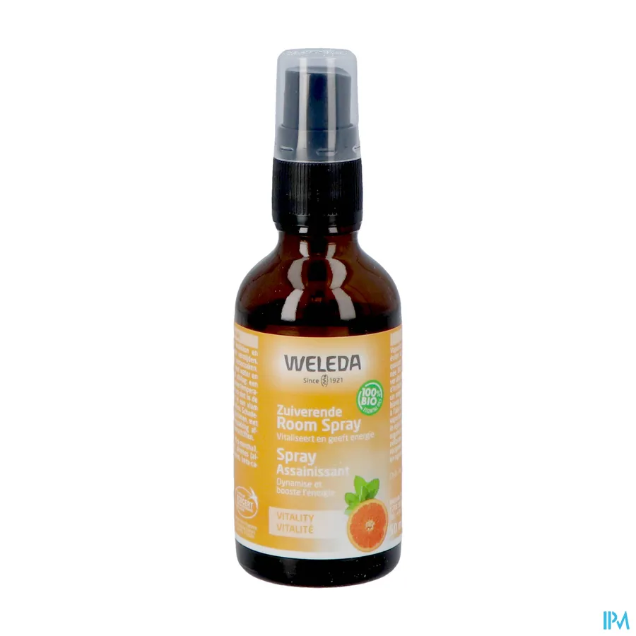 productshot van Weleda Zuiverende Room Spray Vitality 50 ml