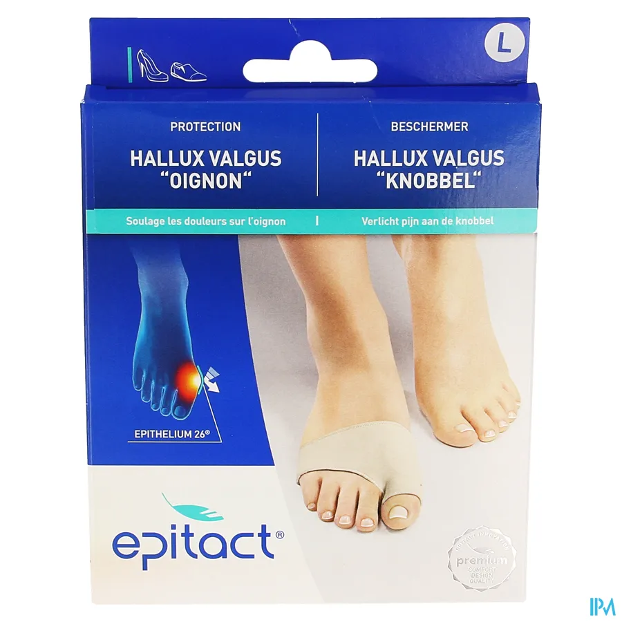 packshot van Epitact hallux beschermer L