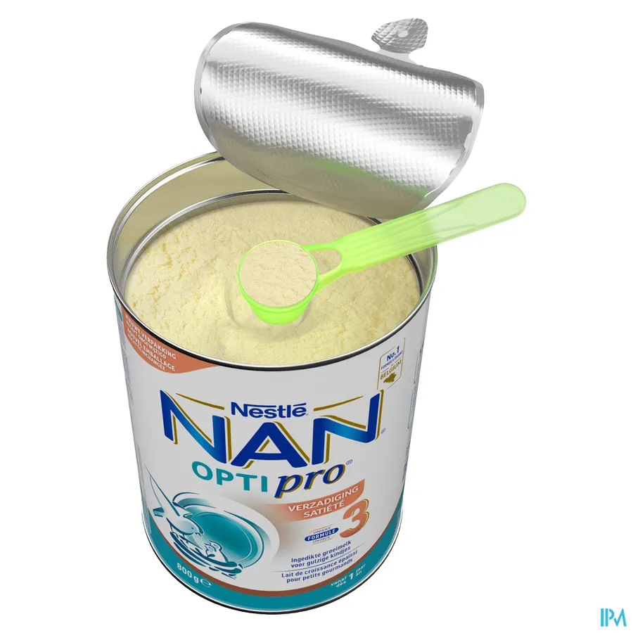 packshot van Nan Verzadiging 3 vanaf 10 maanden Pot 800 g
