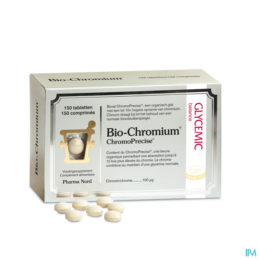 productshot van Pharma Nord Bio-Chromium 150 tabletten