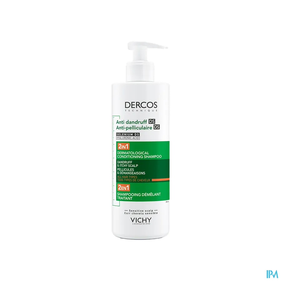 packshot van Vichy Dercos Anti-Roos DS 2-in-1 Shampoo & Conditioner 390 ml