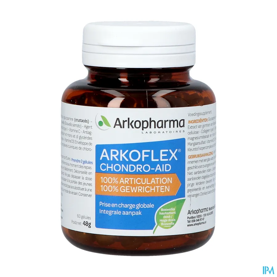 productshot van Arkoflex Chondro-aid 100% Gewrichten 60 tabletten