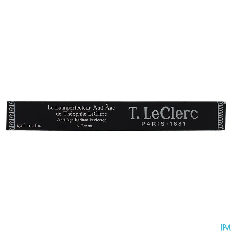 packshot van T. LeClerc Concealer Lumiperfecteur Anti-Âge 04 Banane 1,5 ml