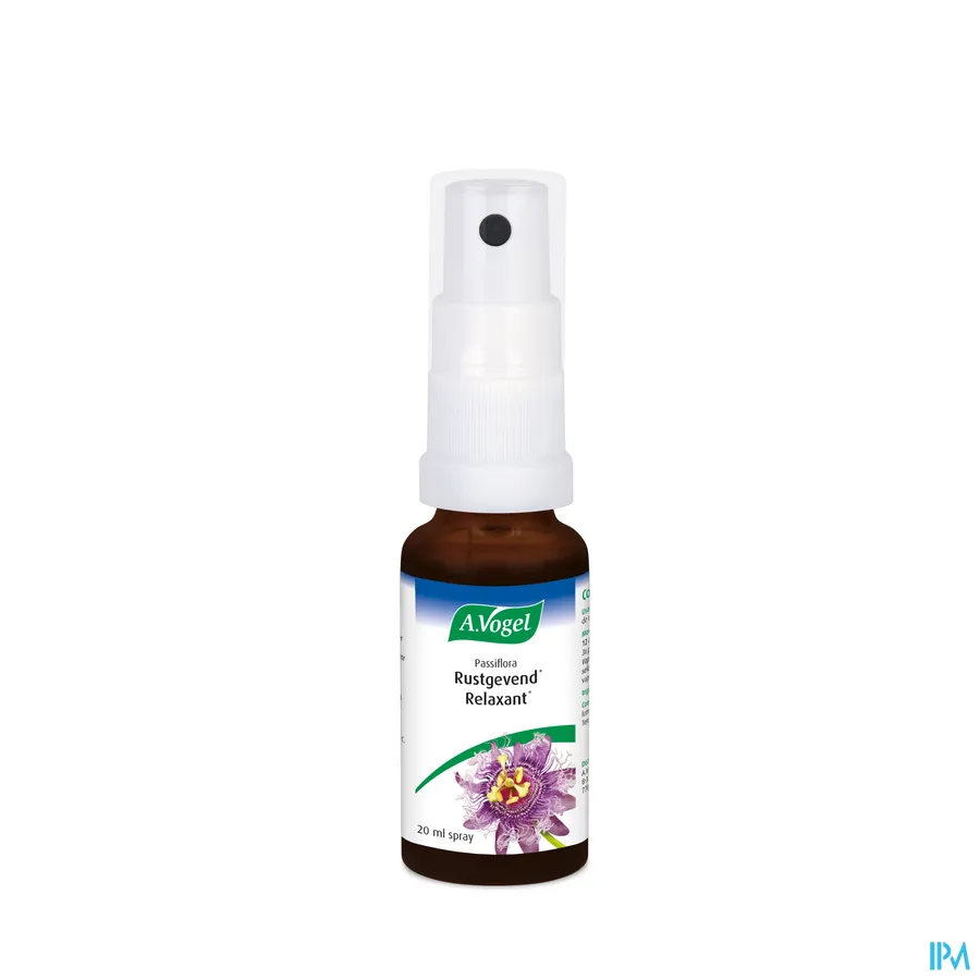 packshot van A. Vogel Passiflora Rustgevende Spray 20 ml