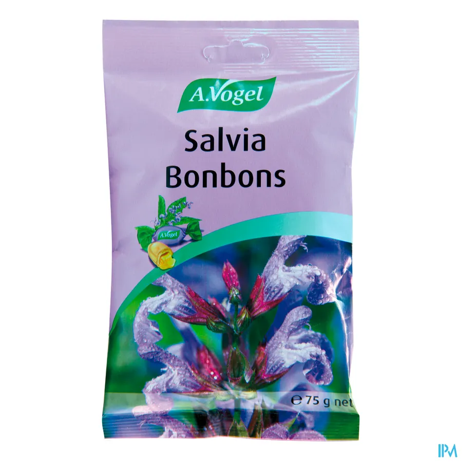 packshot van A.vogel Salvia Bonbons 75g