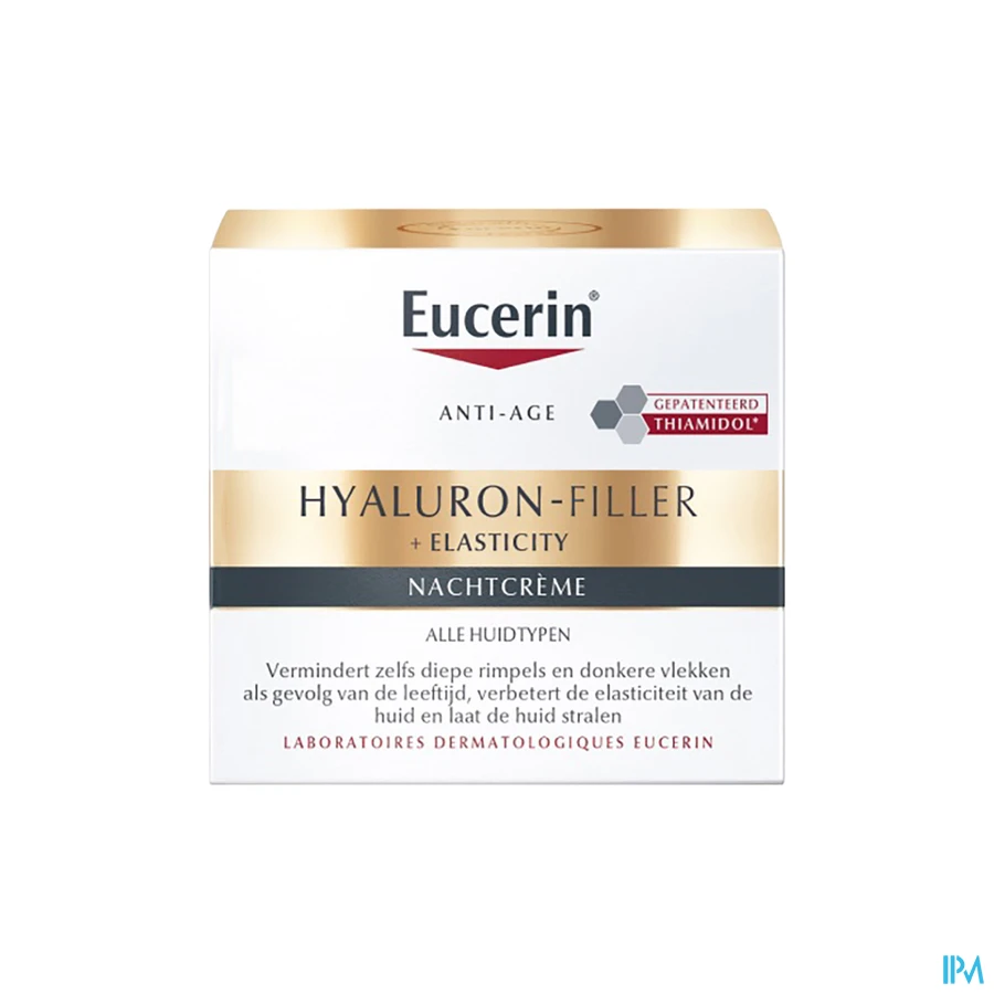packshot van Eucerin Hyaluron-Filler + Elasticity Nachtcrème Anti-Age & Rimpels 50 ml