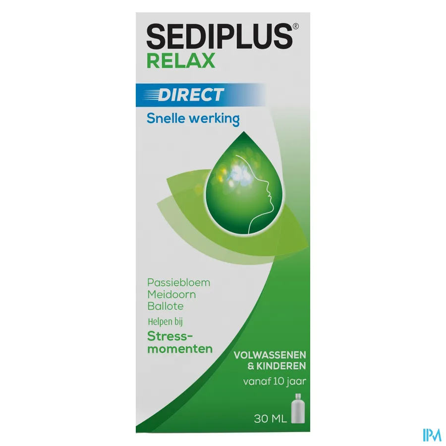 packshot van Sediplus Relax Direct 30 ml