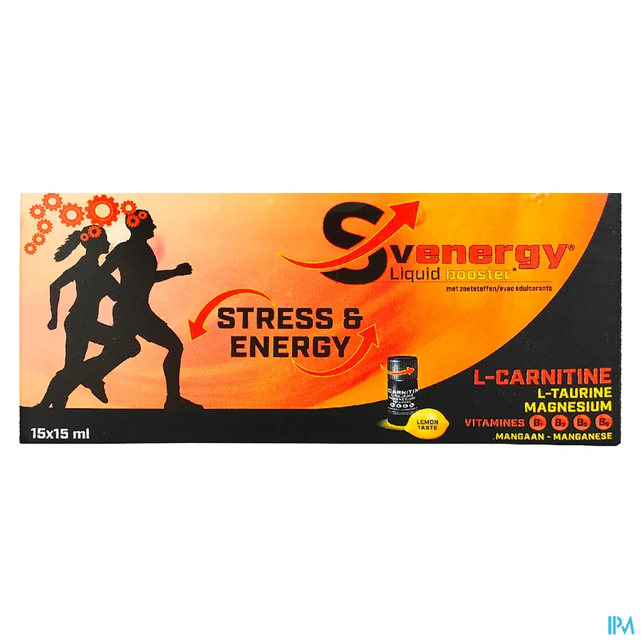 packshot van Svenergy Liquid Booster 15 x 15 ml