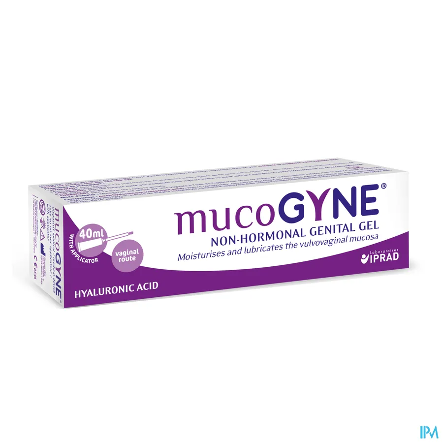 packshot van Mucogyne Niet-Hormonale Intieme Gel 40 ml