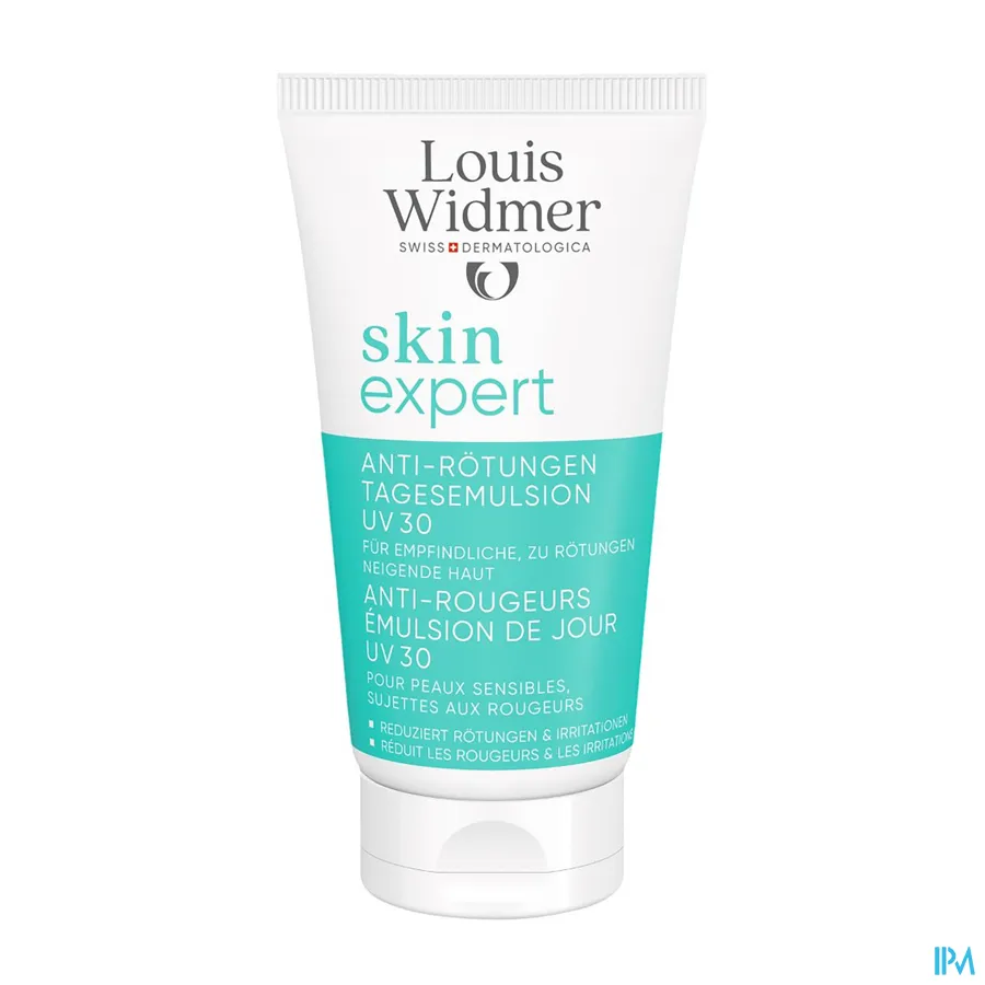 productshot van Widmer Skin Expert Dagemulsie Uv 30 Zonder Parfum 50 ml