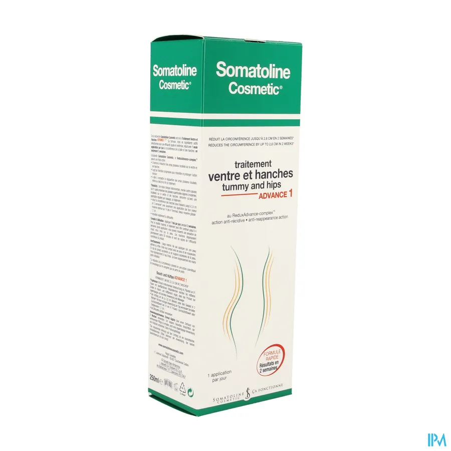 packshot van Somatoline Cosmetic Buik & Heupzone Cryogel 250 ml