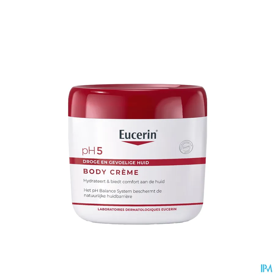 productshot van Eucerin Body Crème pH5 Pot 450 ml