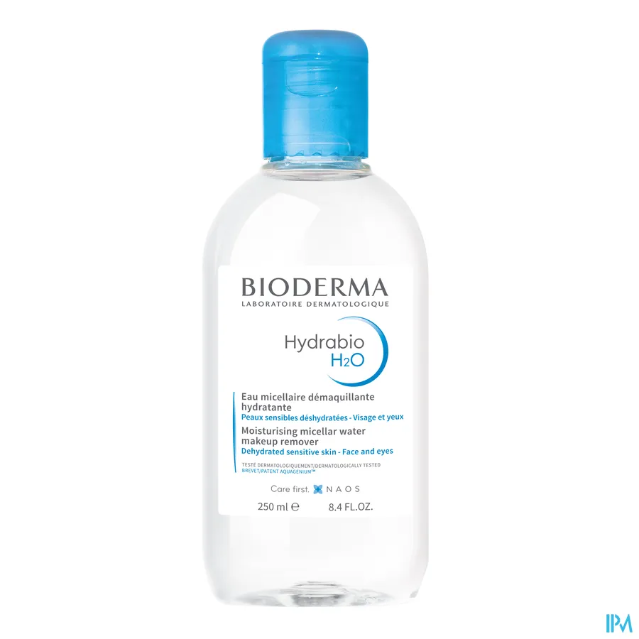 packshot van Bioderma Hydrabio H2O Micellaire Oplossing 250 ml