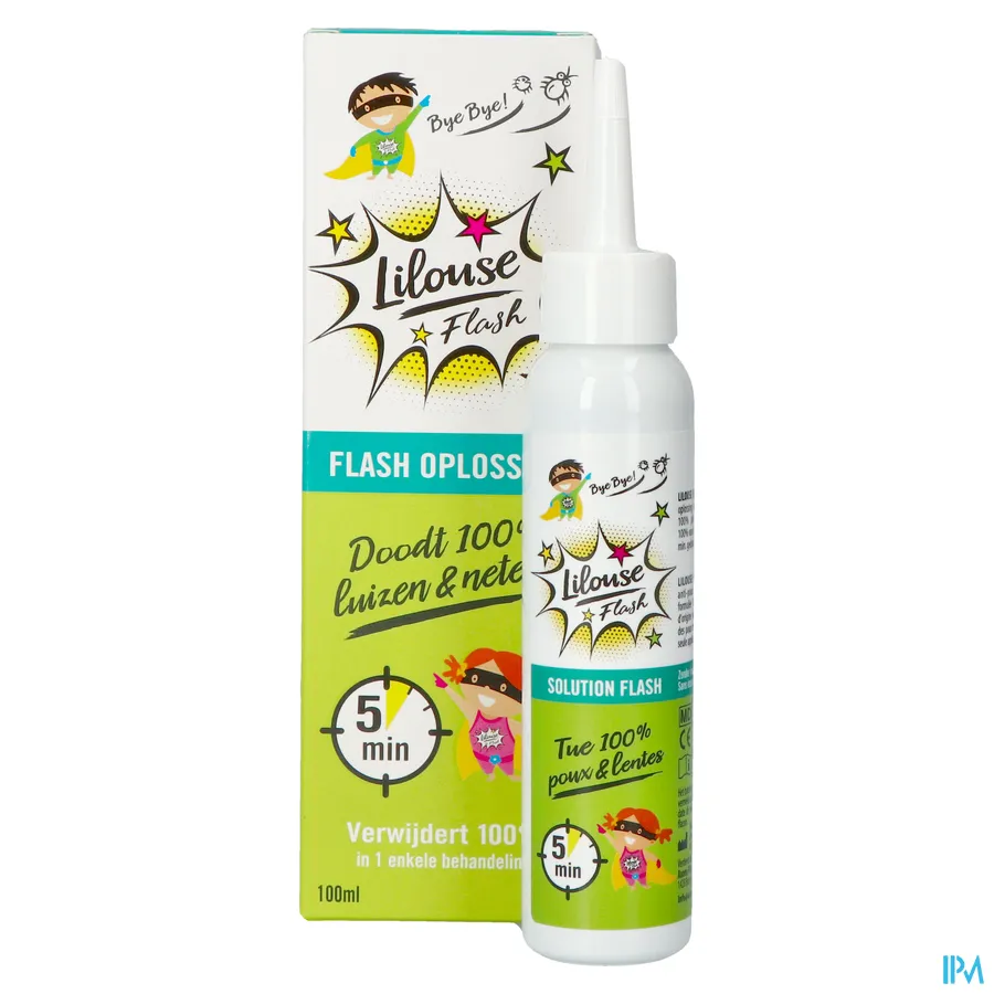 productshot van Lilouse Flash Oplossing 100 ml