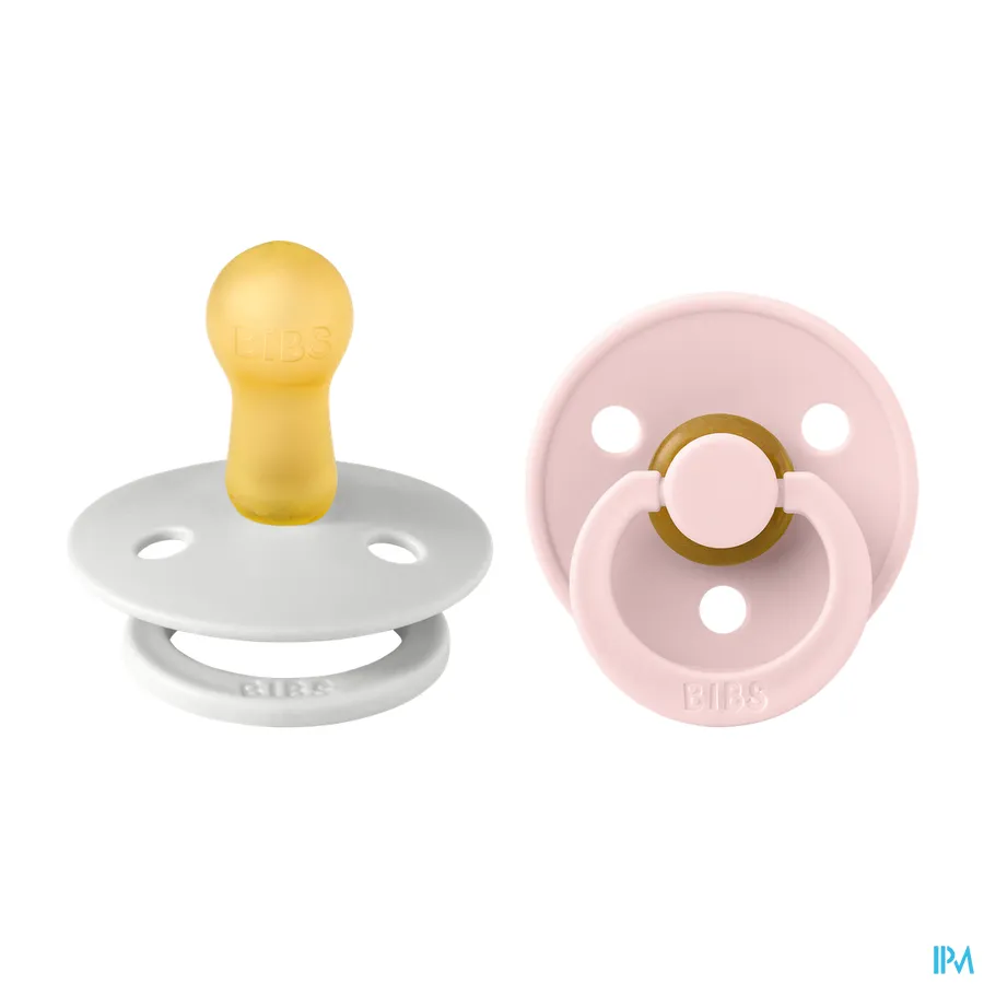 packshot van Bibs 2 Fopspeen Duo Haze/blossom 2