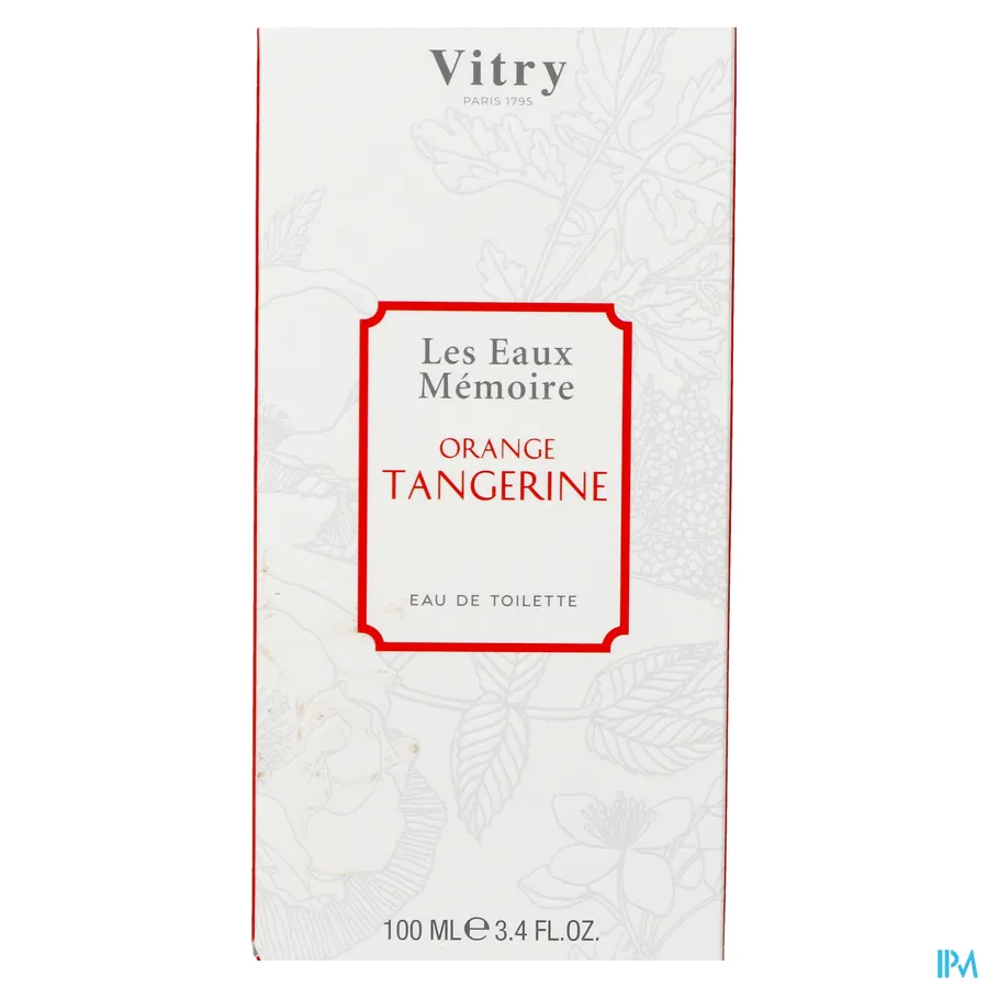 packshot van Vitry Eau De Toilette Orange Tangerine 100 ml