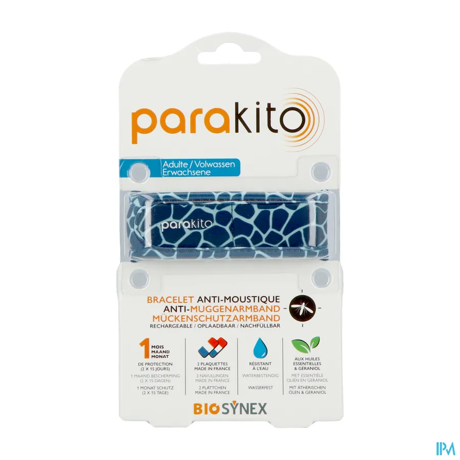 packshot van Parakito Armband Volwassen Giraffe