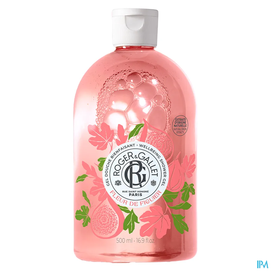 packshot van Roger & gallet Fleur Figuier Douchegel 500 ml