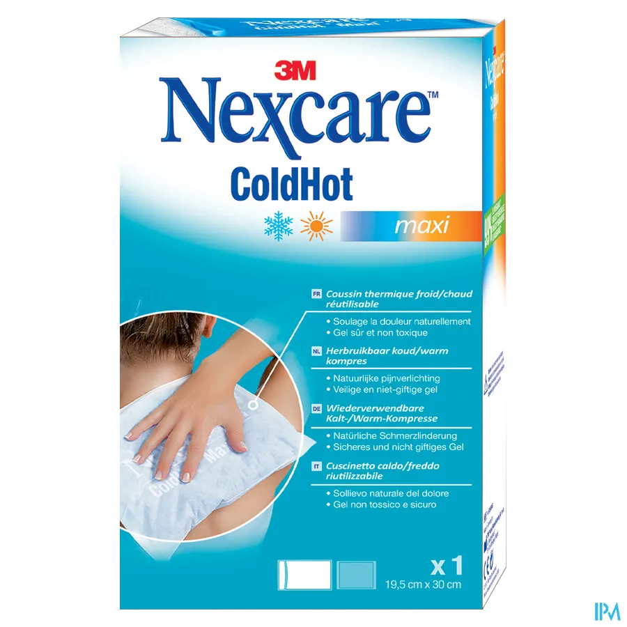 packshot van Nexcare 3m Coldhot Maxi 20x30cm