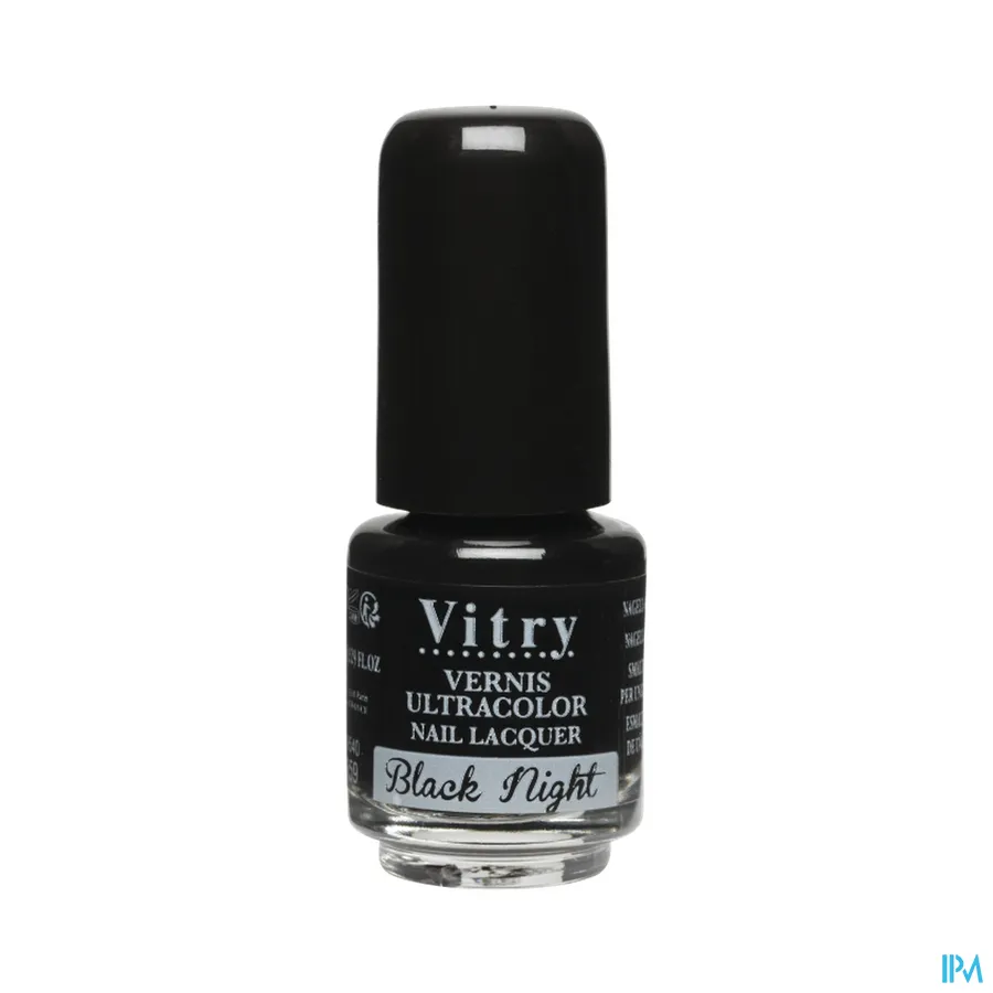 packshot van Vitry Nagellak 59 Black Night 4 ml