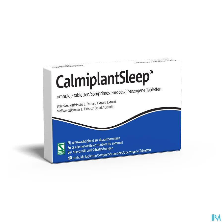 packshot van CalmiplantSleep 40 tabletten