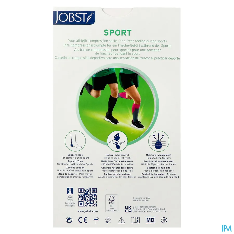 packshot van Jobst Sport 15-20 Ad Grey