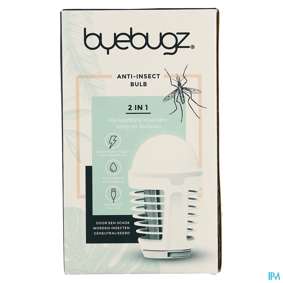 packshot van Byebugz Anti-insecten Draadloze Lamp Zapper 1 stuk