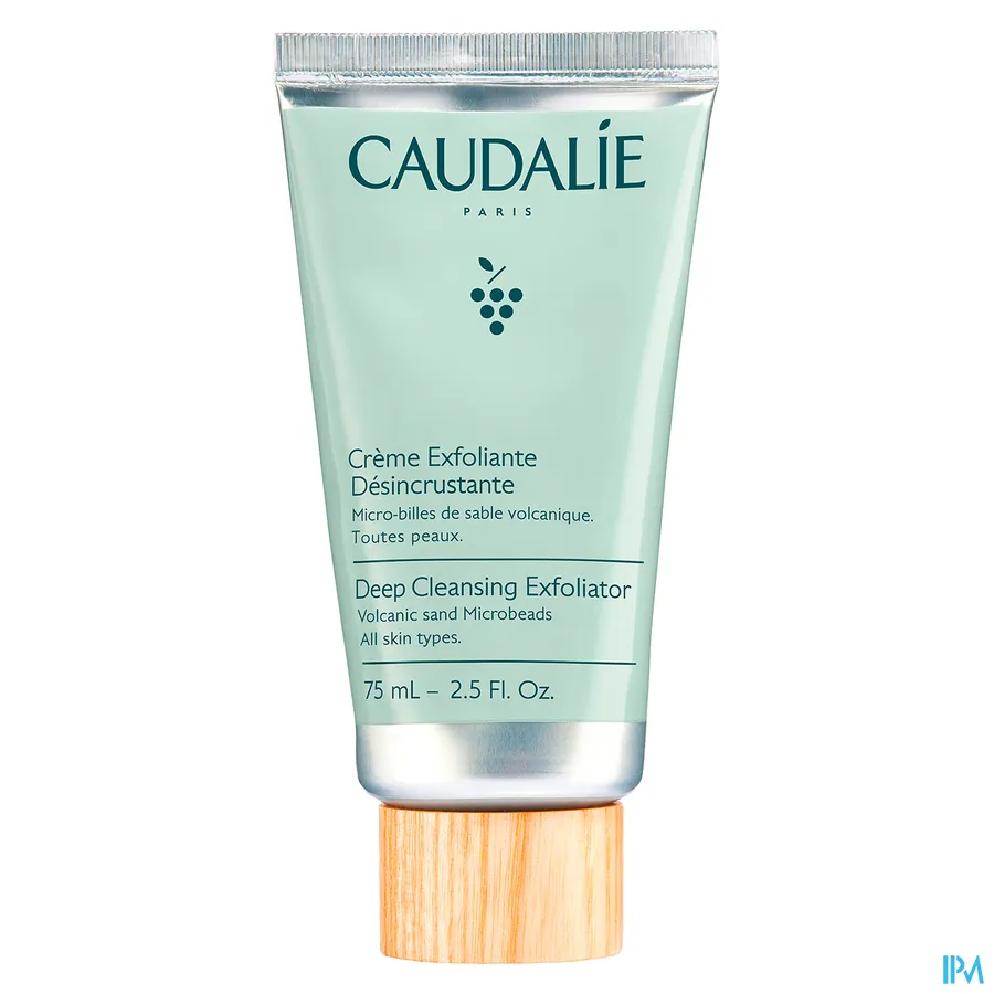 packshot van Caudalie Diep Reinigende Exfoliërende Crème 75 ml