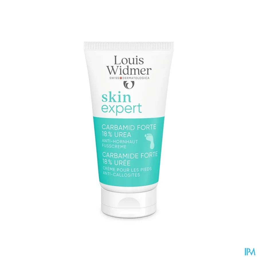 packshot van Louis Widmer Skin Expert Carbamide Forte 18% Ureum 75 ml PROMO