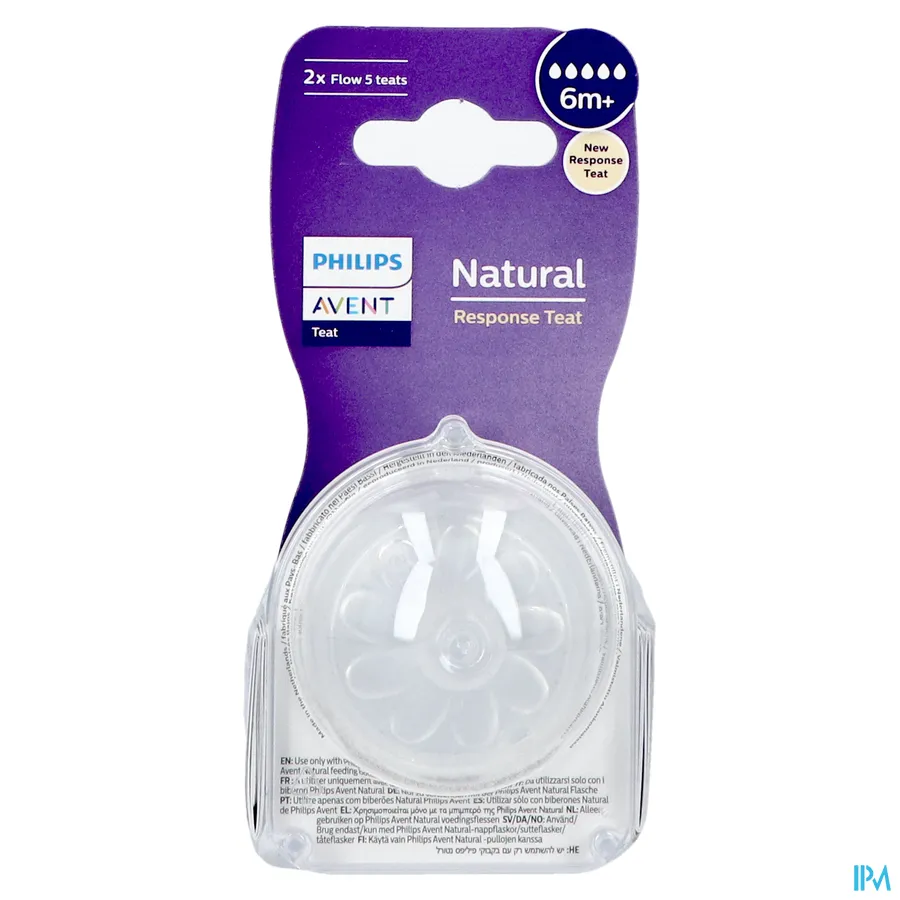 packshot van Philips Avent Natural 3.0 Zuigspeen 6m+ T5 1