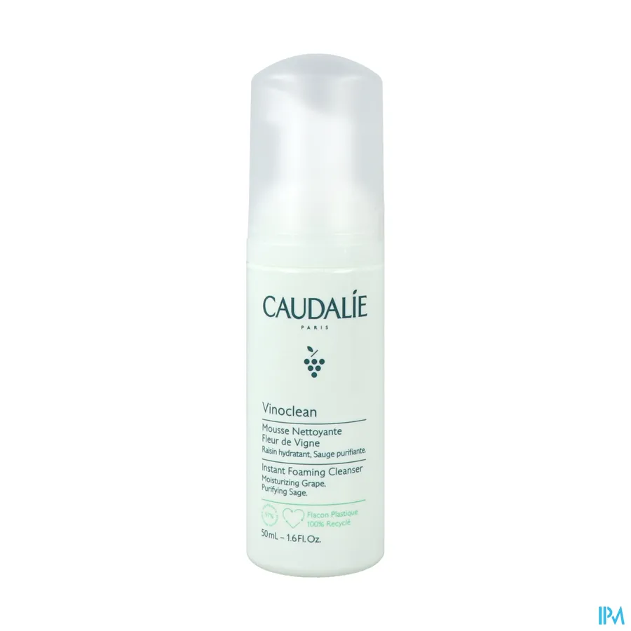 packshot van Caudalie Vinoclean Reinigende Mousse 50 ml
