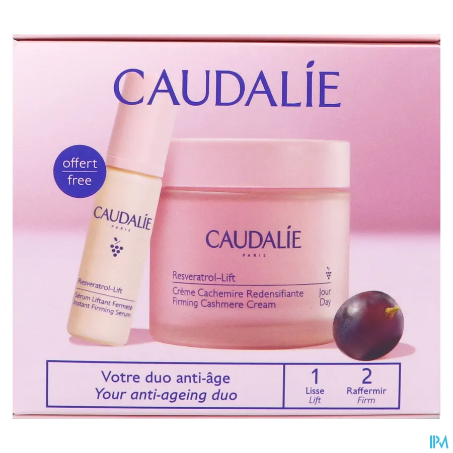 packshot van Caudalie Resveratrol-Lift Verstevigende Kasjmiercrème 50 ml Promo