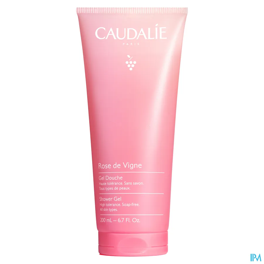 packshot van Caudalie Lichaam Douche Gel Rose Vigne 200 ml