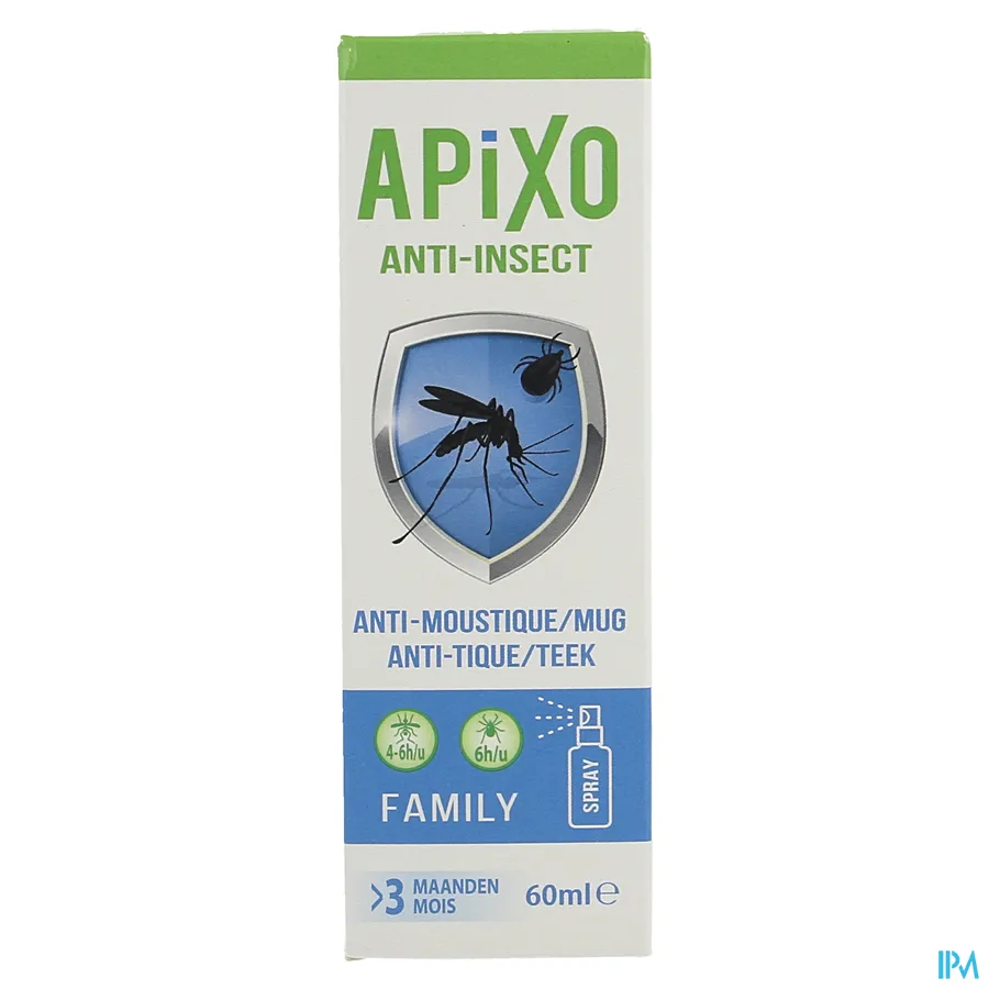 packshot van Apixo Anti-Insect Family Spray 60 ml