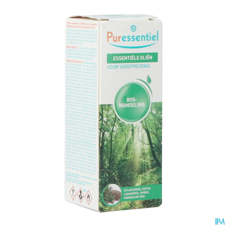 packshot van Puressentiel Zuiverend Verstuiving Boswandeling Olie 30 ml