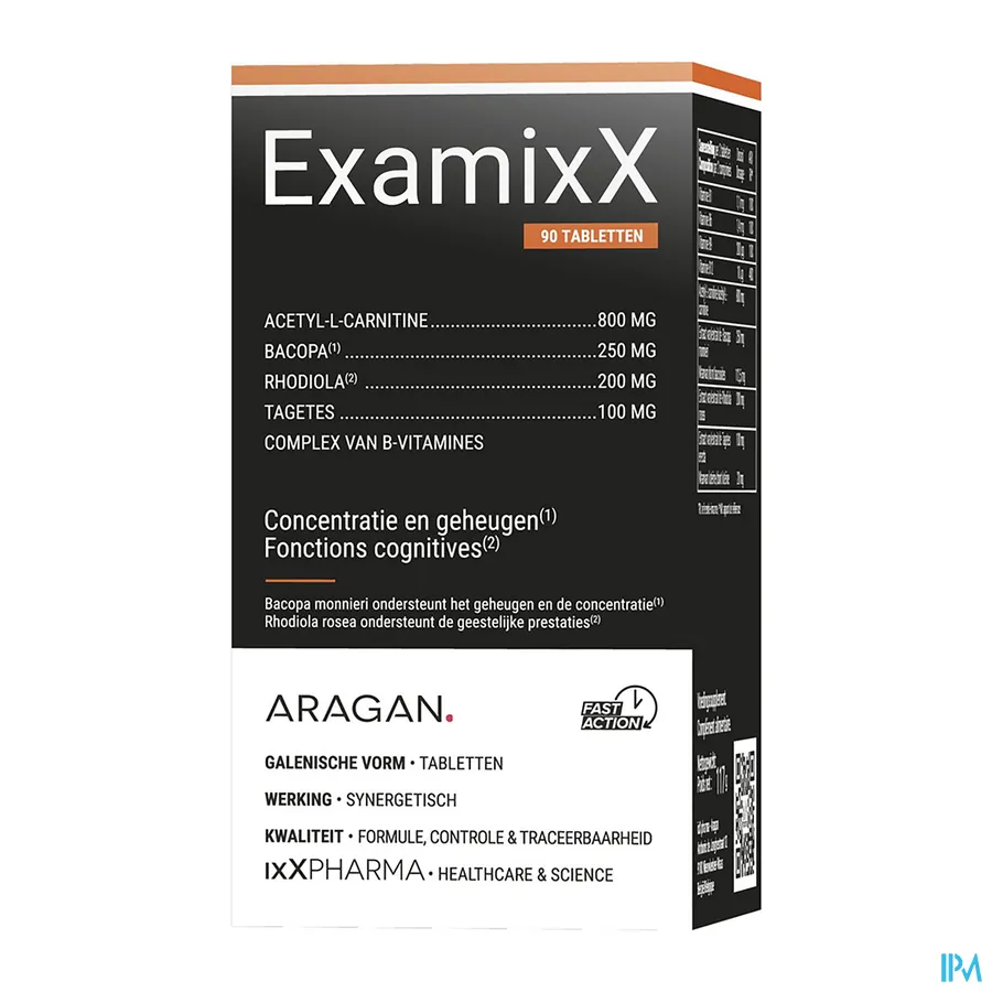 packshot van ExamixX 90 tabletten