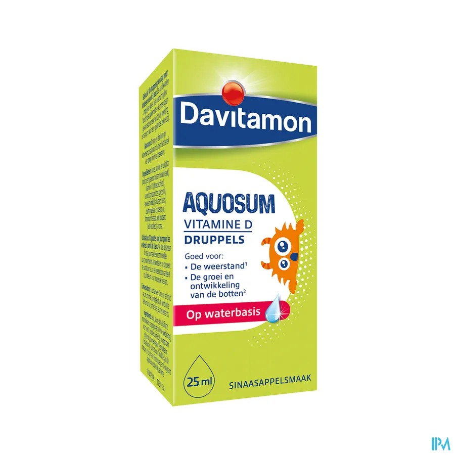 packshot van Davitamon Aquosum Vitamine D 25ml