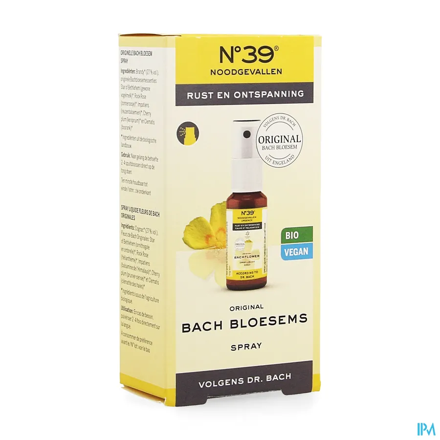 packshot van Bach Bloesem Noodgevallen Spray Dag