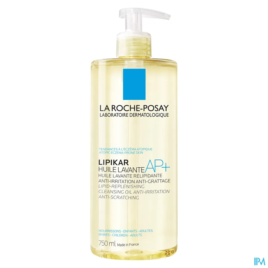 packshot van La Roche-Posay Lipikar Wasolie AP+ 750 ml
