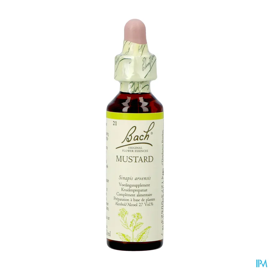 packshot van Bach Bloesem Mustard