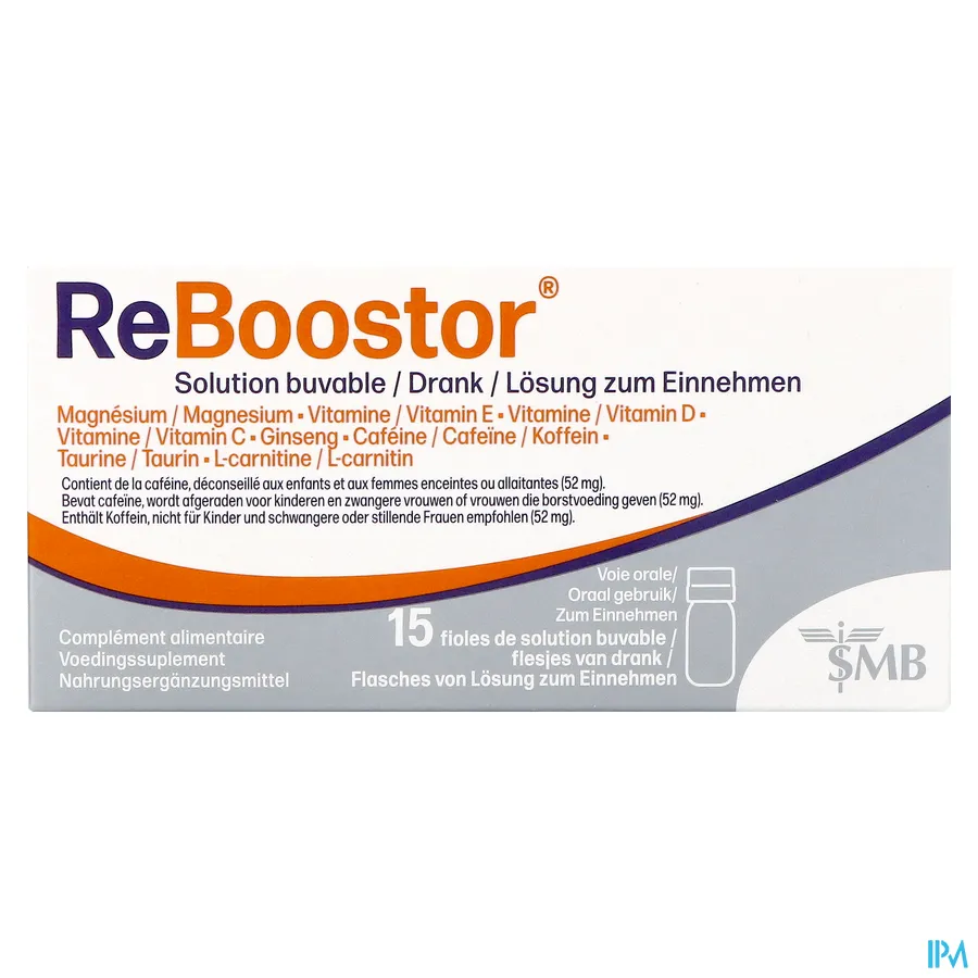 packshot van ReBoostor 15 flesjes