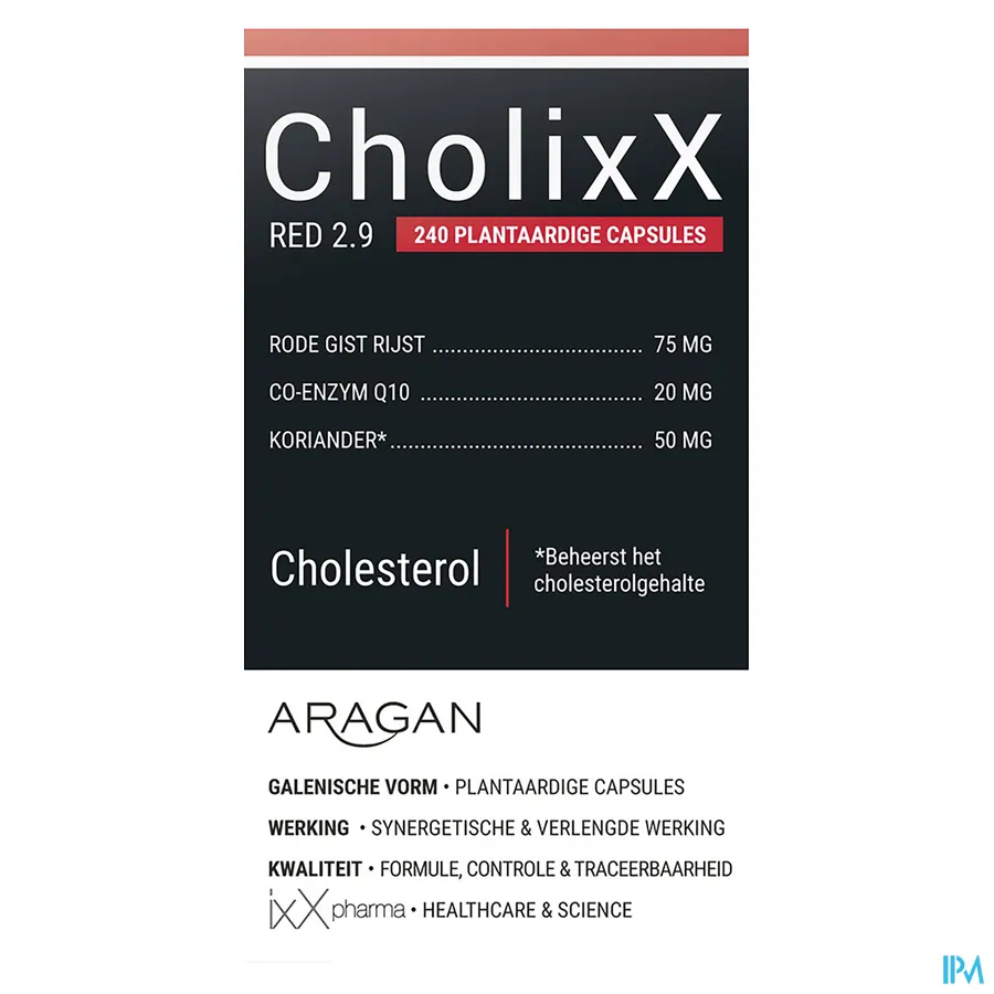 packshot van CholixX RED 2.9 240 capsules