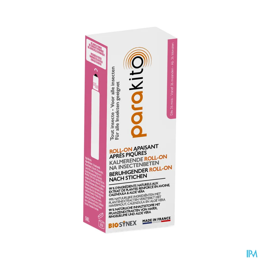 packshot van Para'kito Roller Voor Na Het Beten 5ml