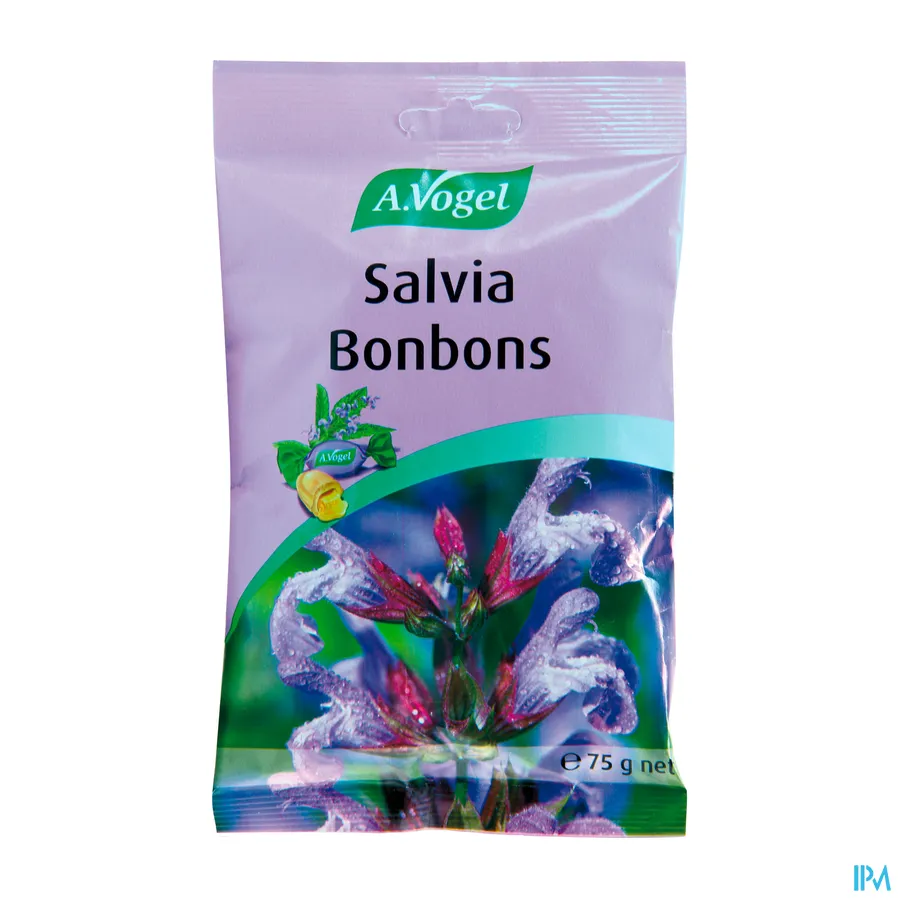 packshot van A.vogel Salvia Bonbons 75g